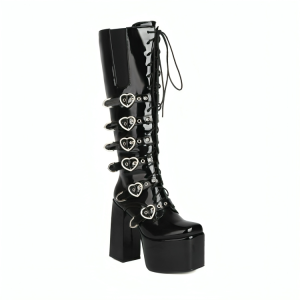 Knee-High Platform Boots