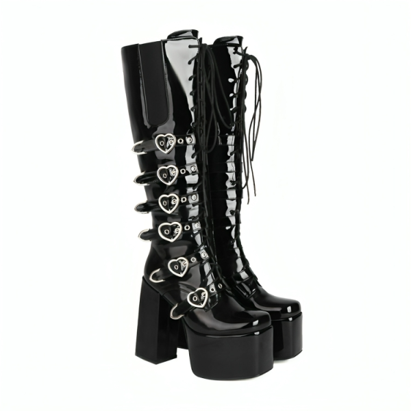 Knee-High Platform Boots