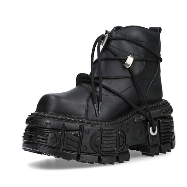 Retro Leather Boots