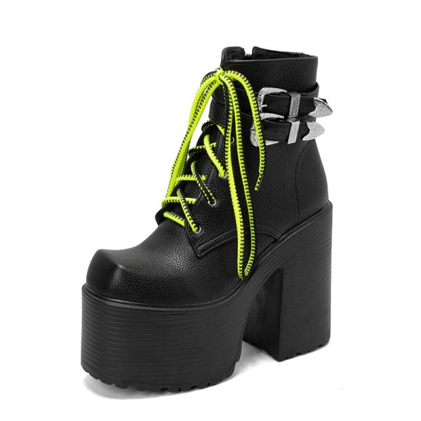 Platform Ankle Boots