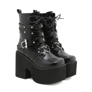 Platform Ankle Boots