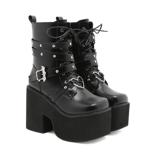 Platform Ankle Boots