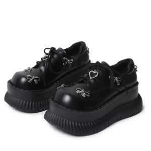 Platform Sneakers with silver details