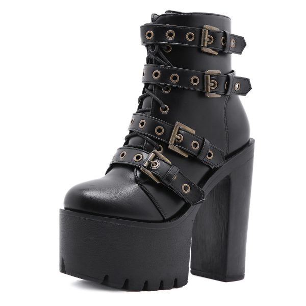Platform Ankle Boots