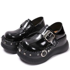Platform retro shoes