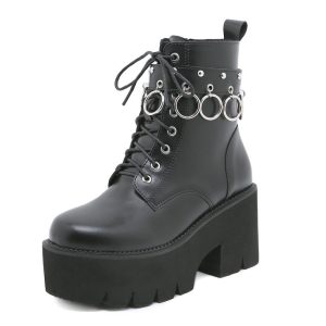 Ankle boots leather
