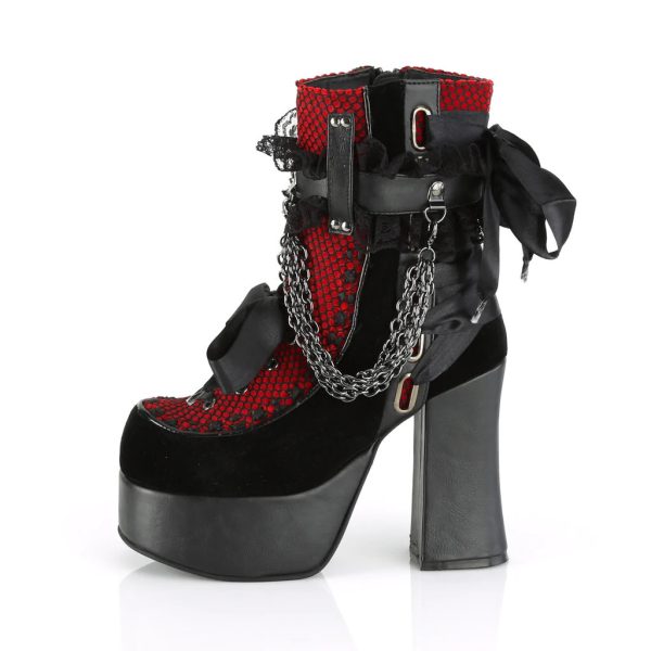 Ankle Boots with lace design