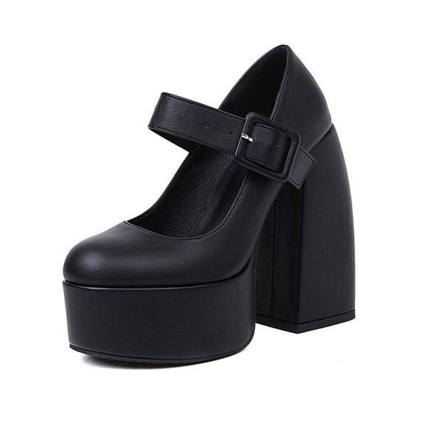 Mary Jane Platform Heels