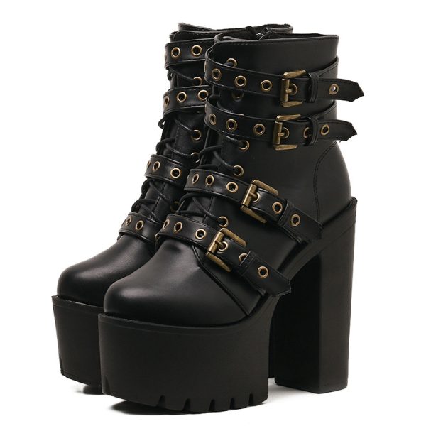 Platform Ankle Boots