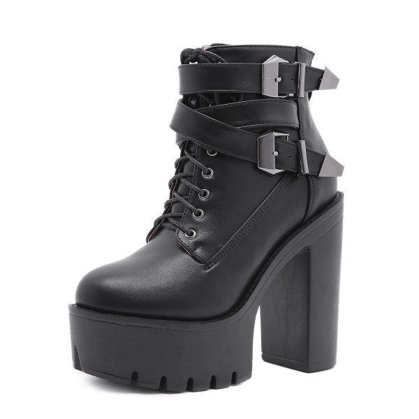 Platform Ankle Boots