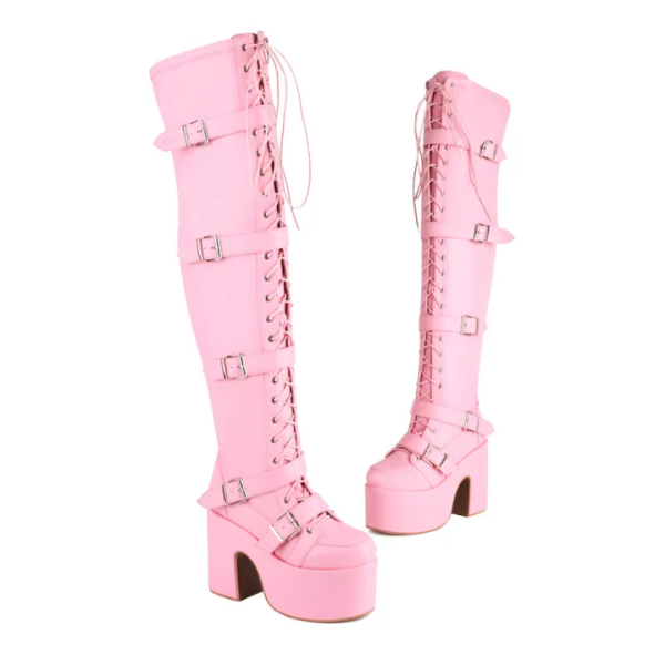 Over-the-knee thigh high boots