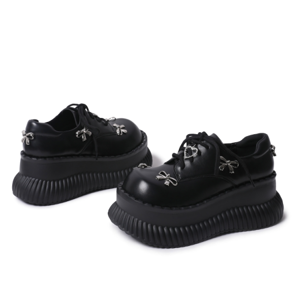 Platform Sneakers with silver details