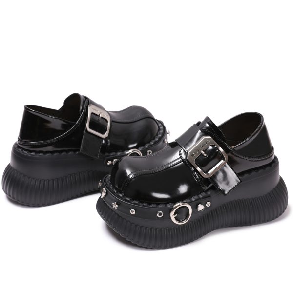 Platform retro shoes