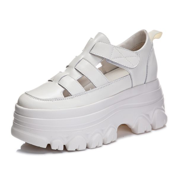 White Platform Sandals