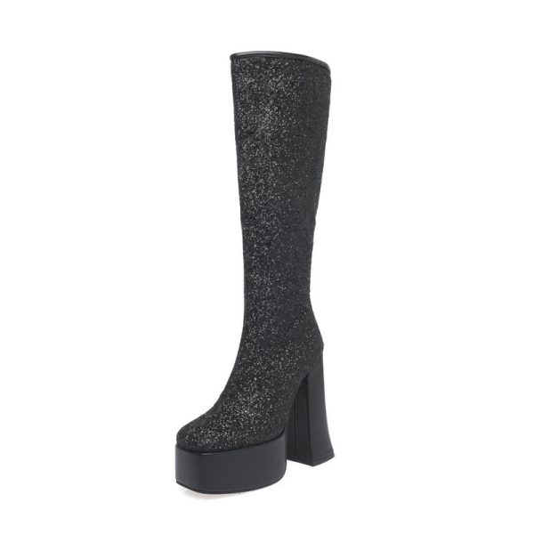 Glitter Boots