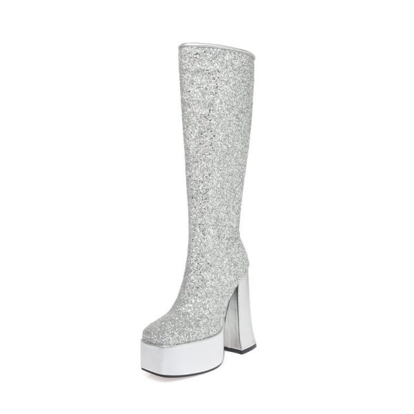 Glitter Boots