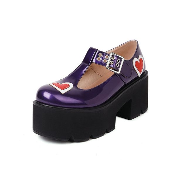 Platform Mary Janes