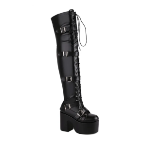 Over-the-knee thigh high boots