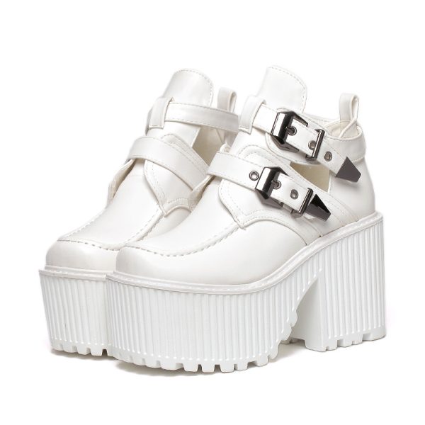 White Ankle Boots