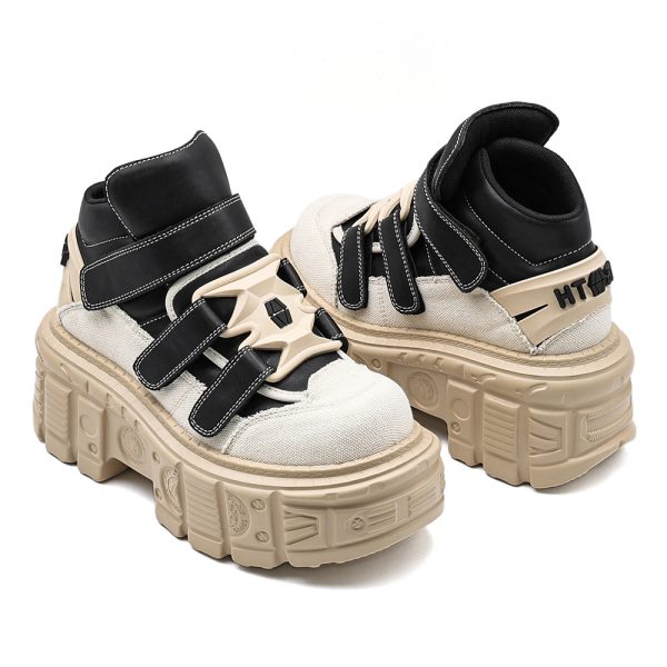 Platform retro sneakers
